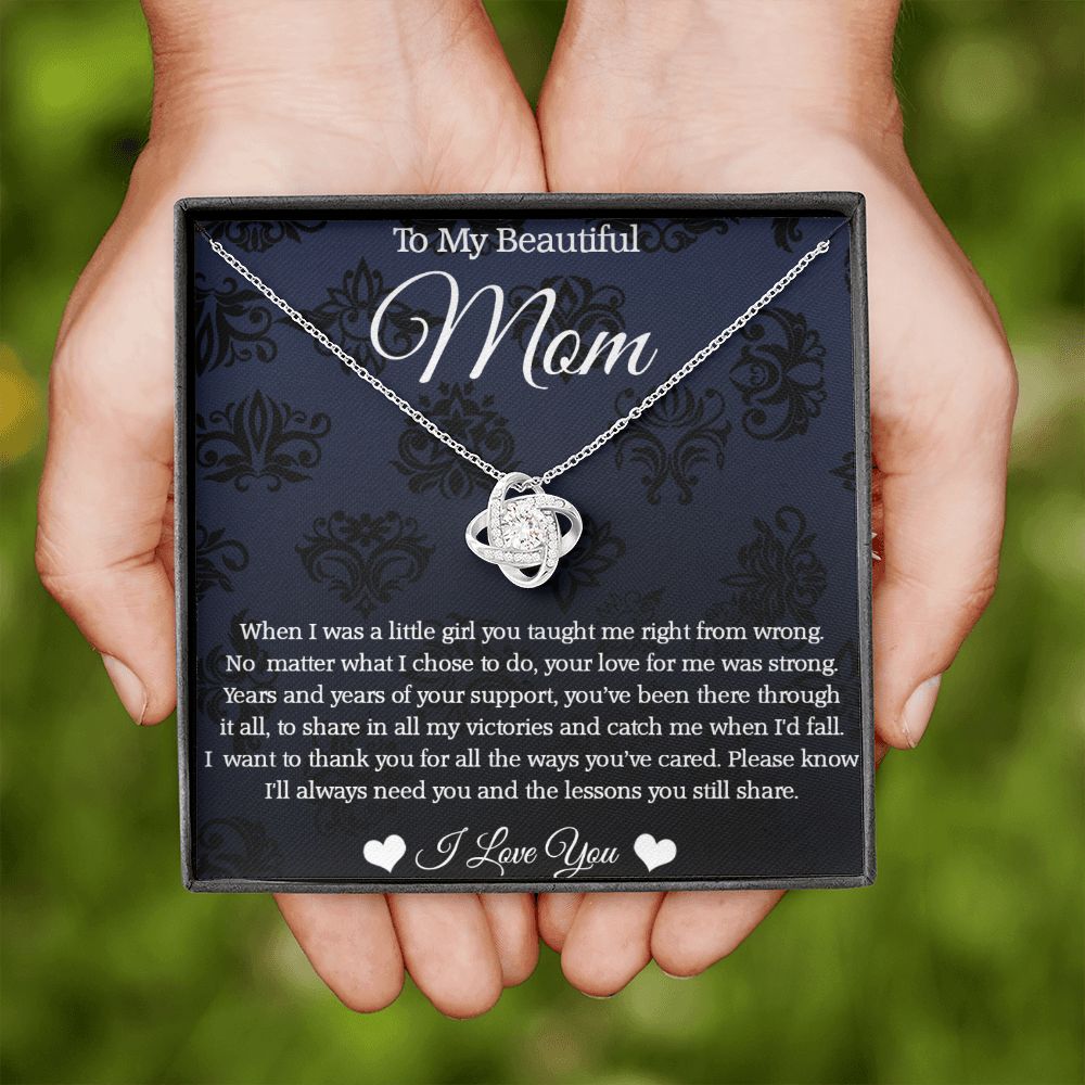 Boyfriend's Mom - for Everything - Great for Mother's Day, Christmas, Her Birthday, or As An Encouragement Gift 14K White Gold Finish / Standard Box