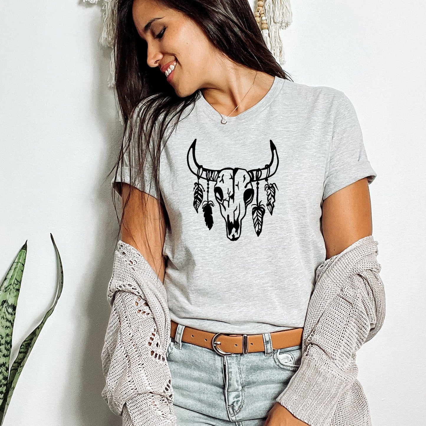 Cow Skull Dream Catcher