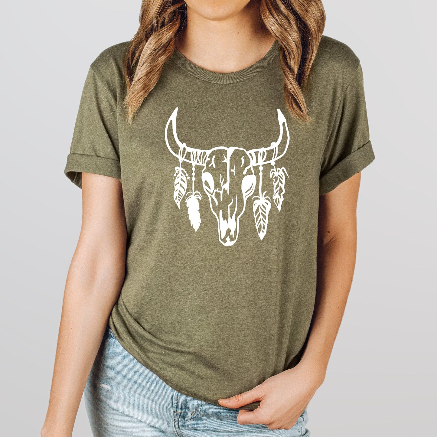 Cow Skull Dream Catcher