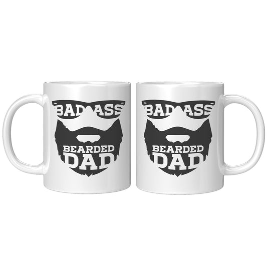 Bad A** Bearded Dad - Coffee Mug