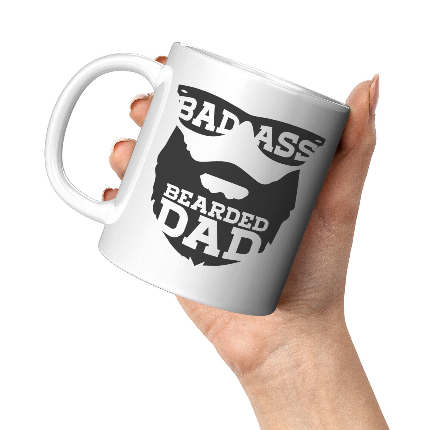 Bad A** Bearded Dad - Coffee Mug