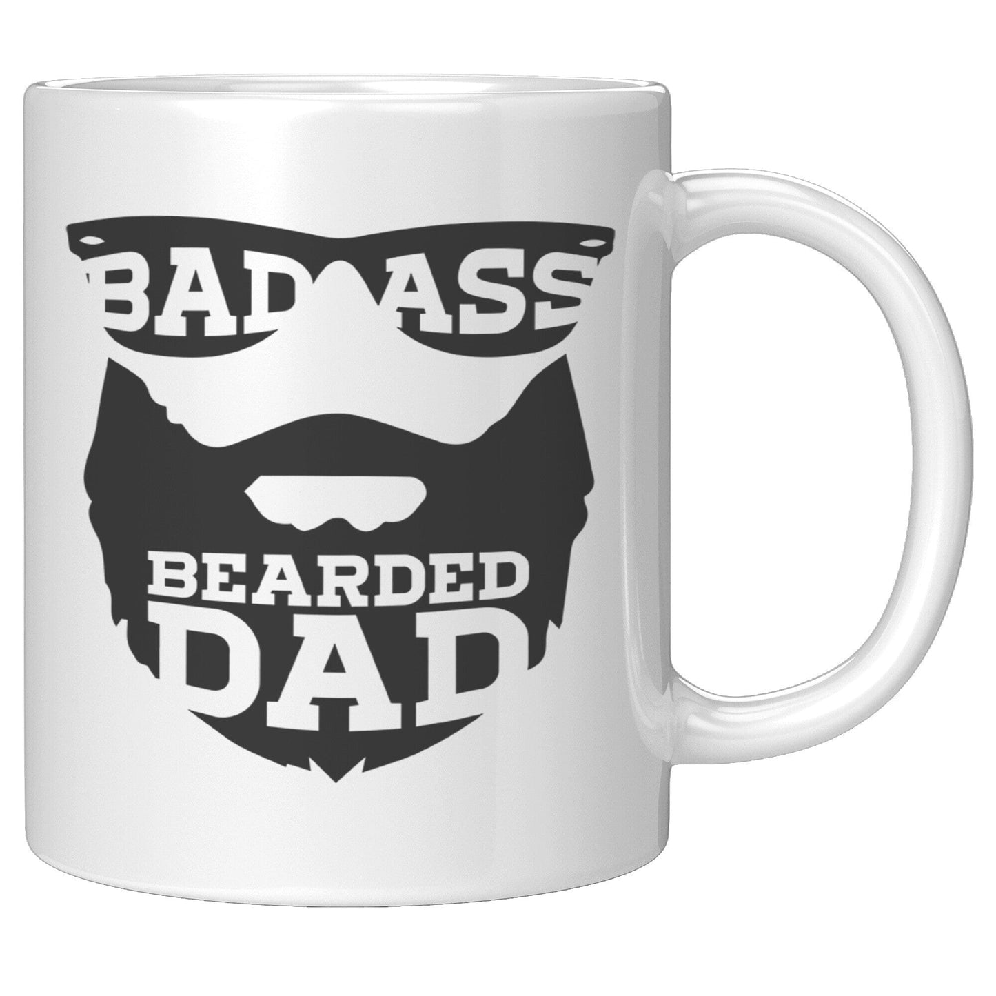 Bad A** Bearded Dad - Coffee Mug