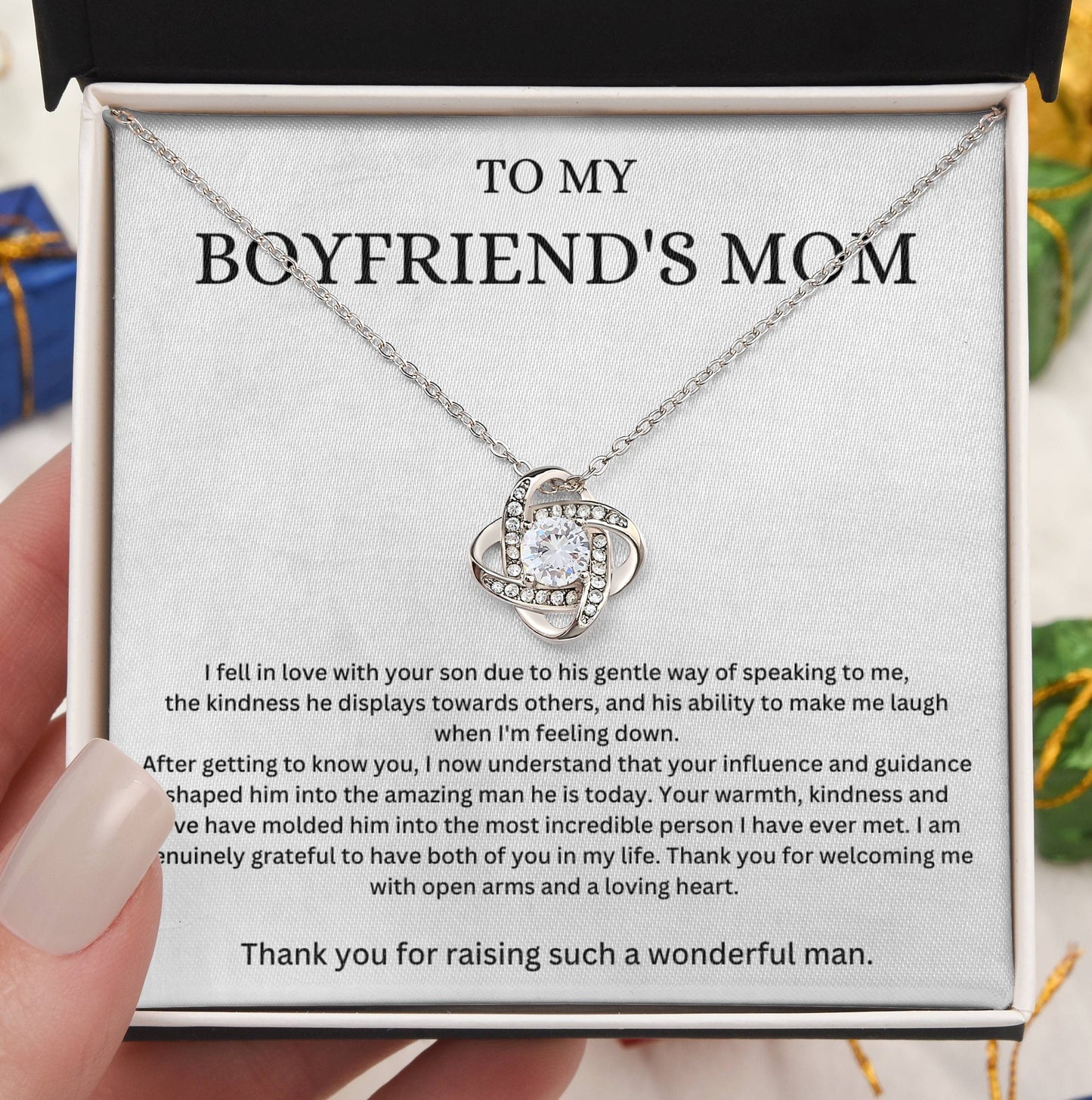 To My Boyfriends Mom