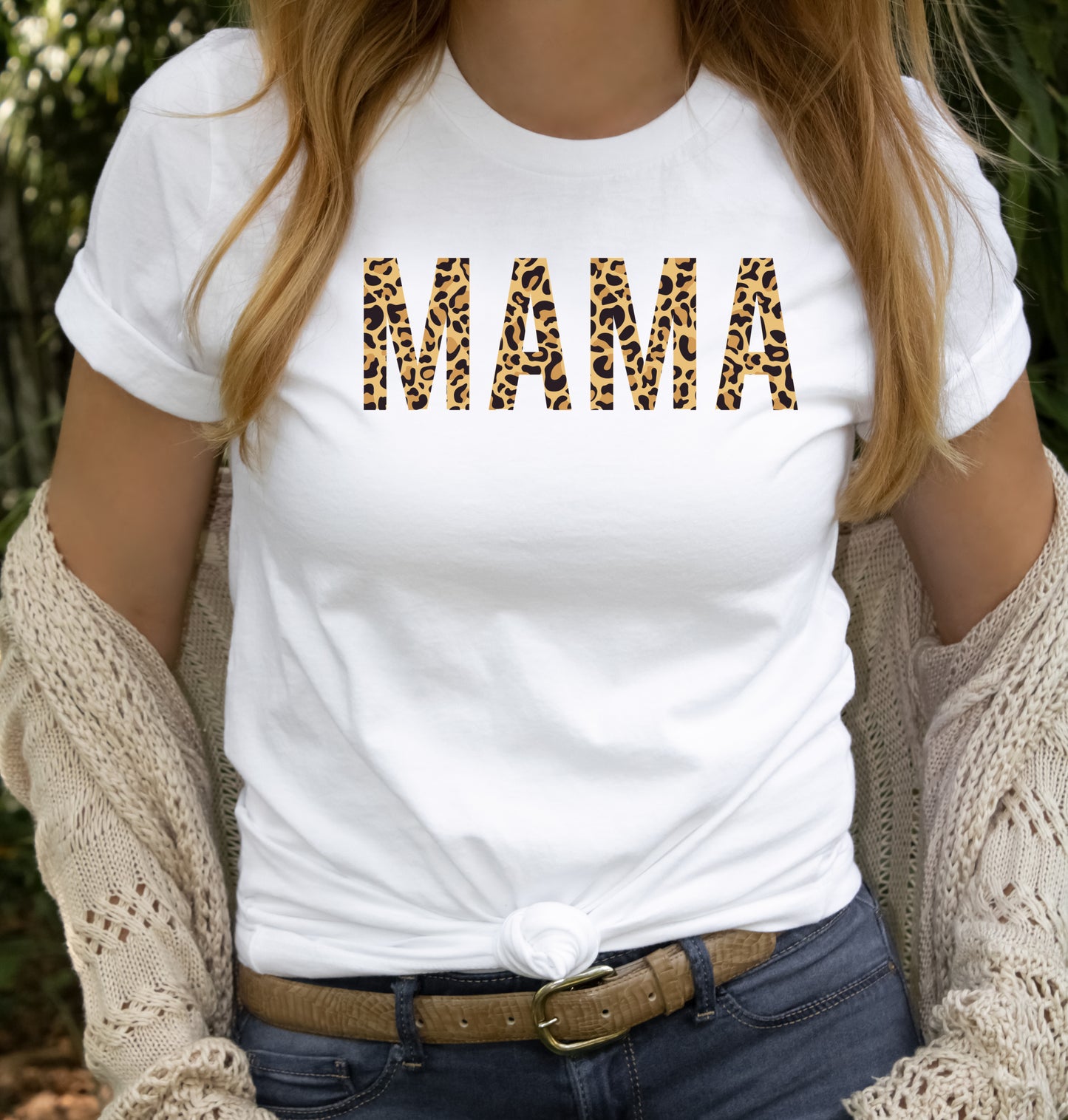 Mama - Leopard Print