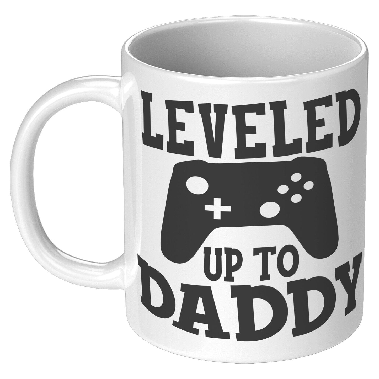 Leveled Up To Daddy - Coffee Mug
