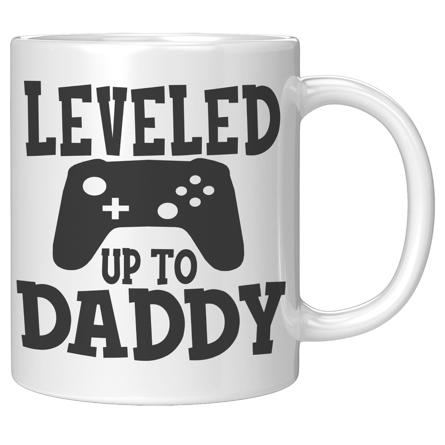 Leveled Up To Daddy - Coffee Mug