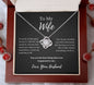To My Wife - The Best Thing Love Knot Necklace