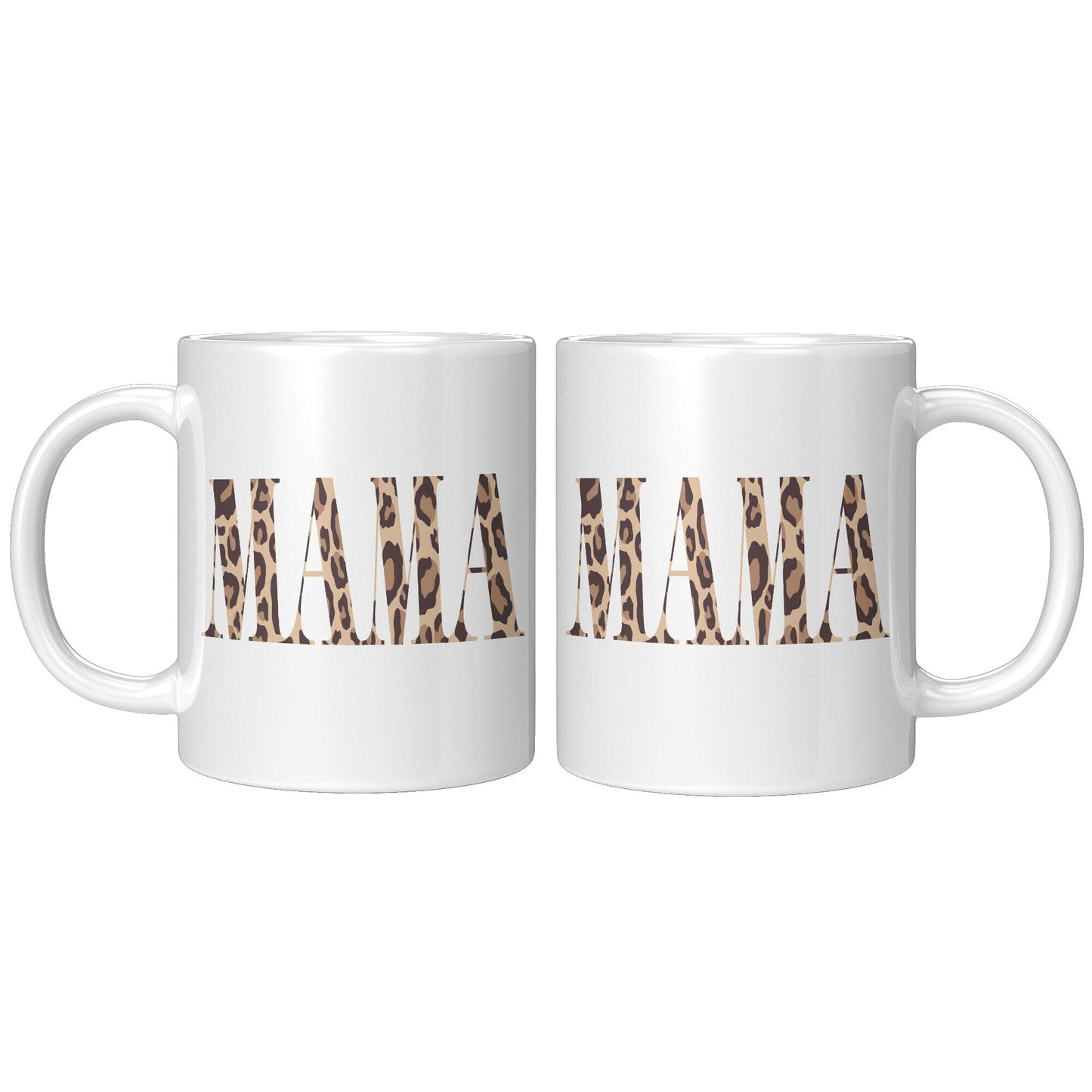 Mama Leopard Print - Coffee Mug