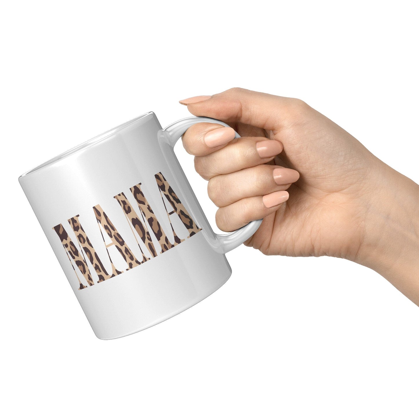 Mama Leopard Print - Coffee Mug