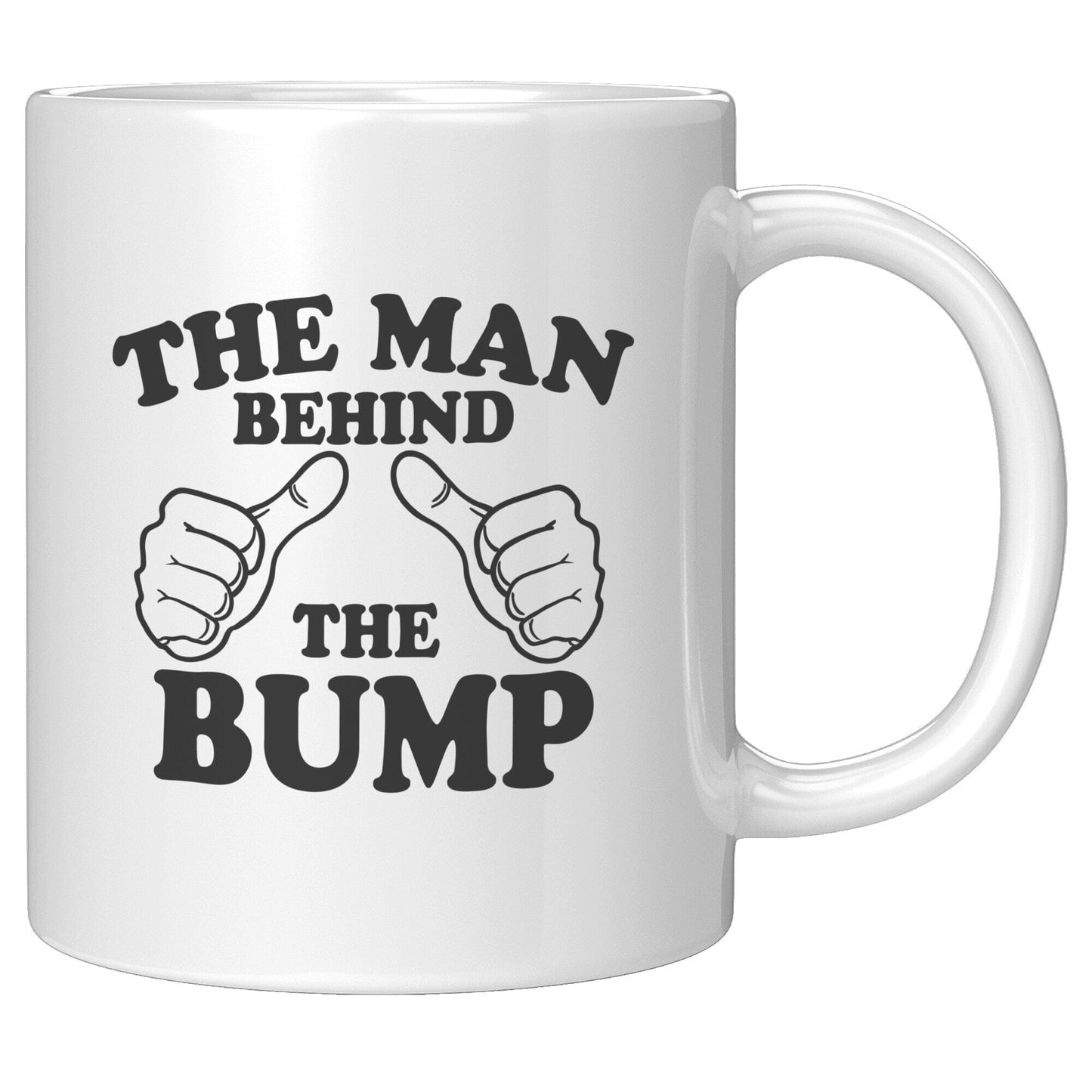 Man Behind The Bump - Coffee Mug