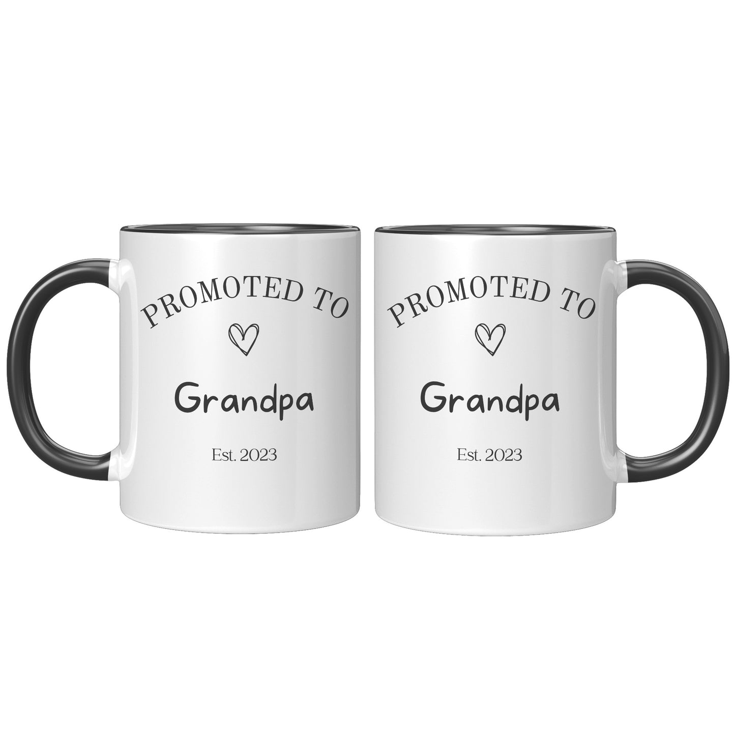 Promoted To Grandpa Coffee Mug