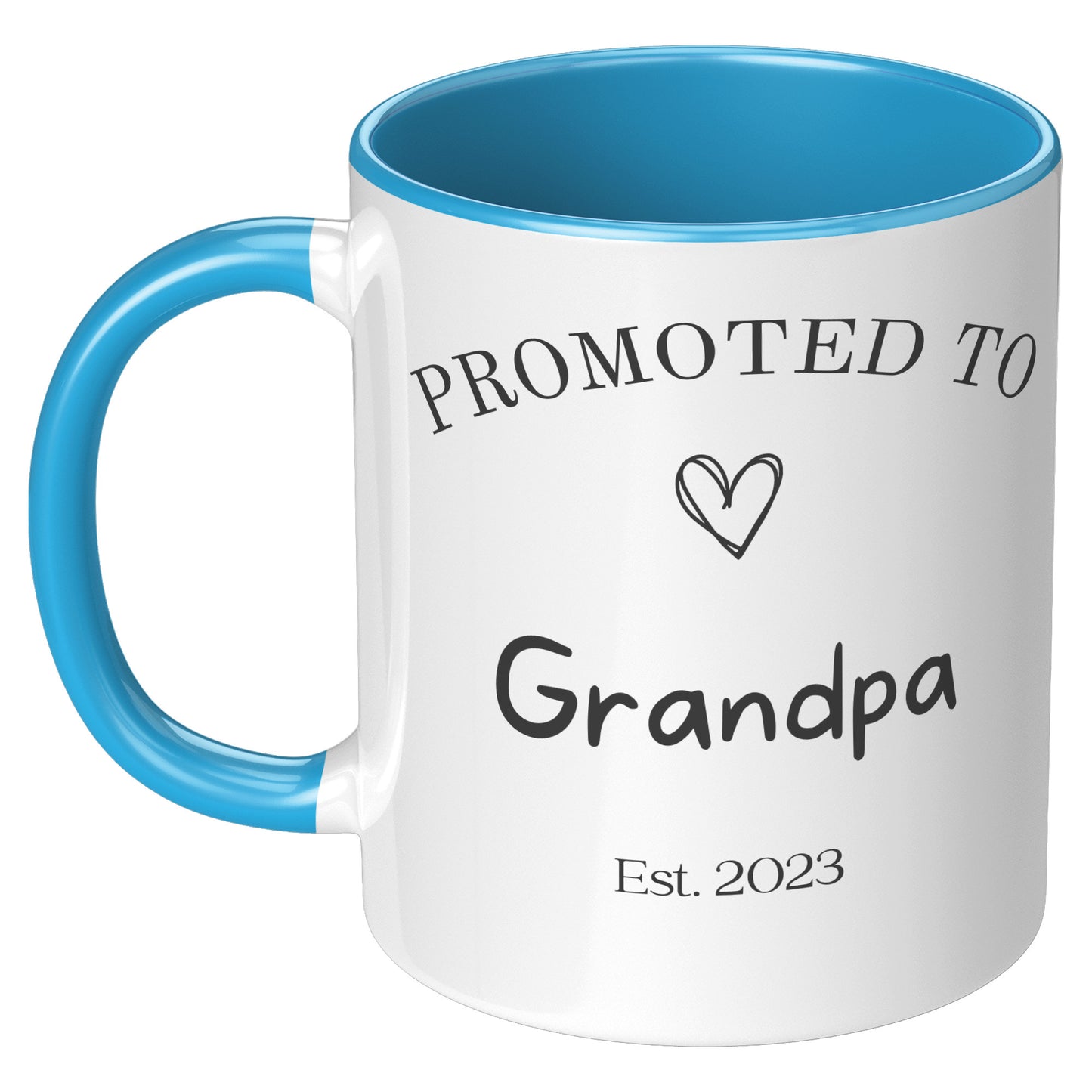 Promoted To Grandpa Coffee Mug