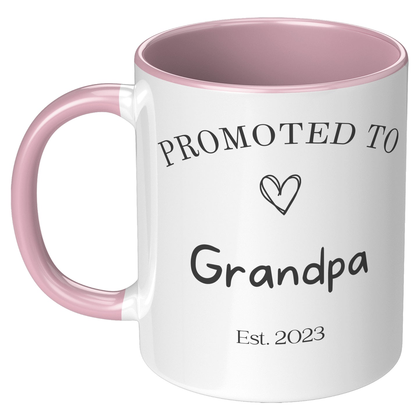 Promoted To Grandpa Coffee Mug