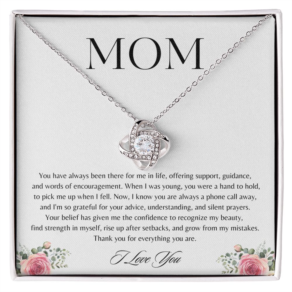 Mom - Always There For Me - White