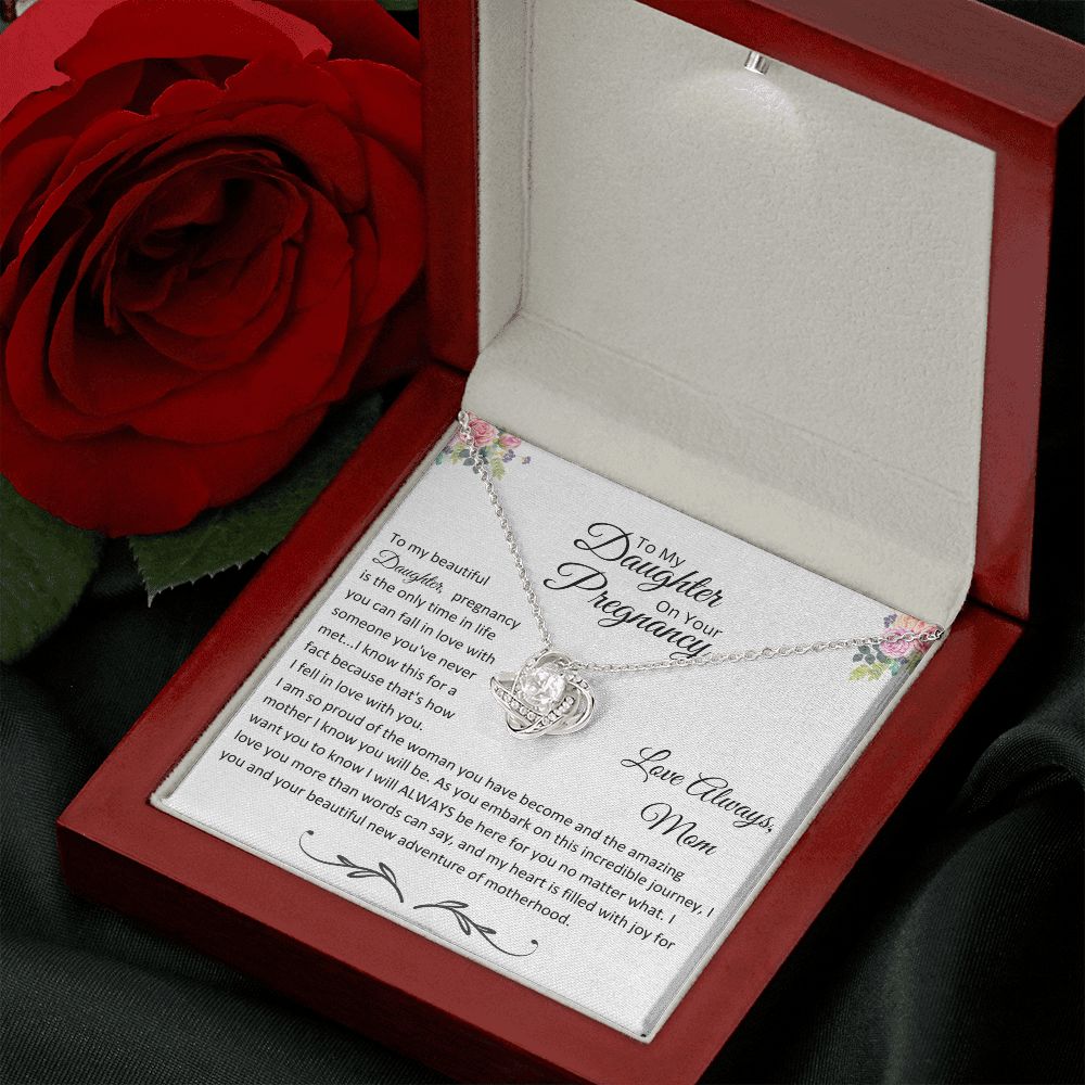 To My Daughter On Your Pregnancy - Floral