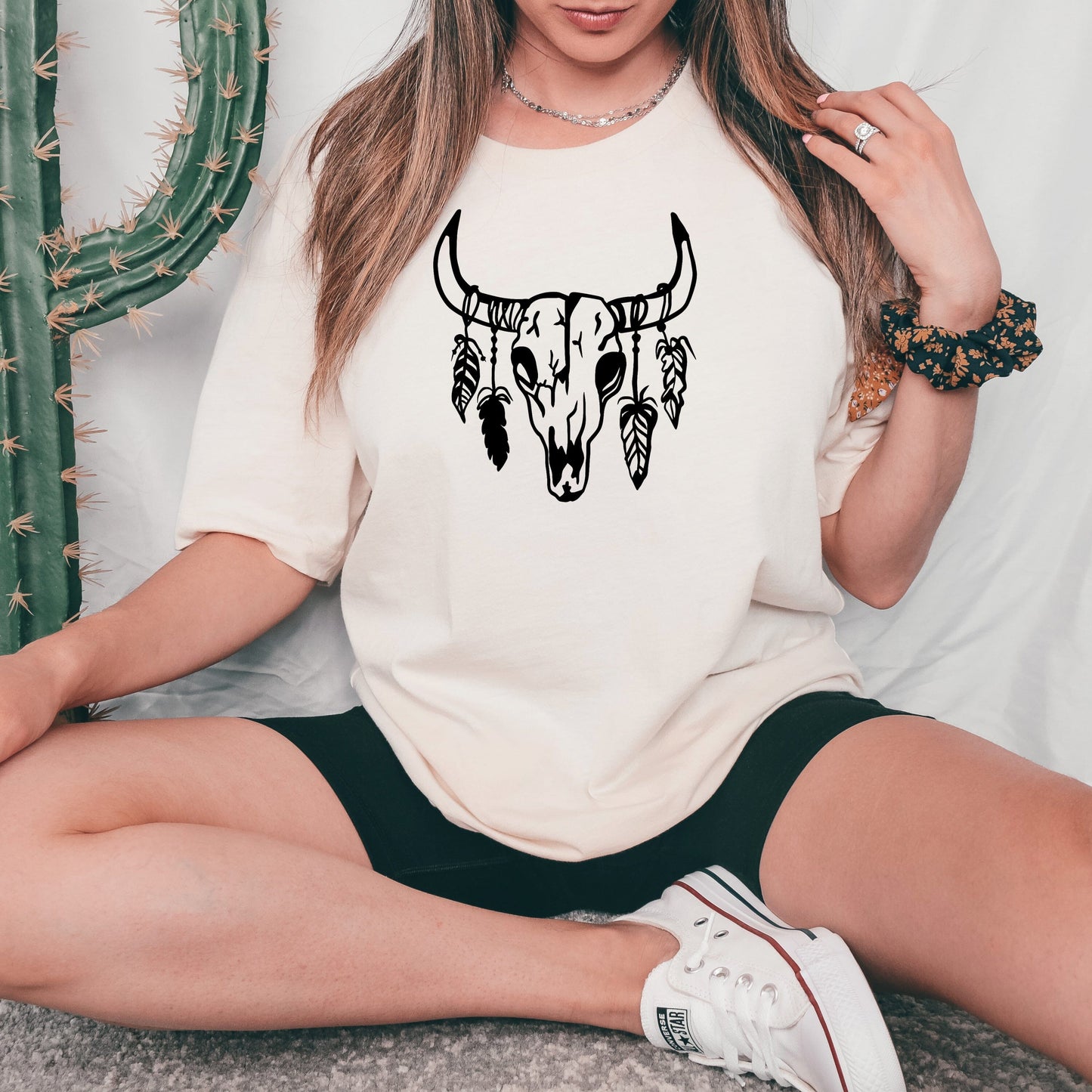 Cow Skull Dream Catcher