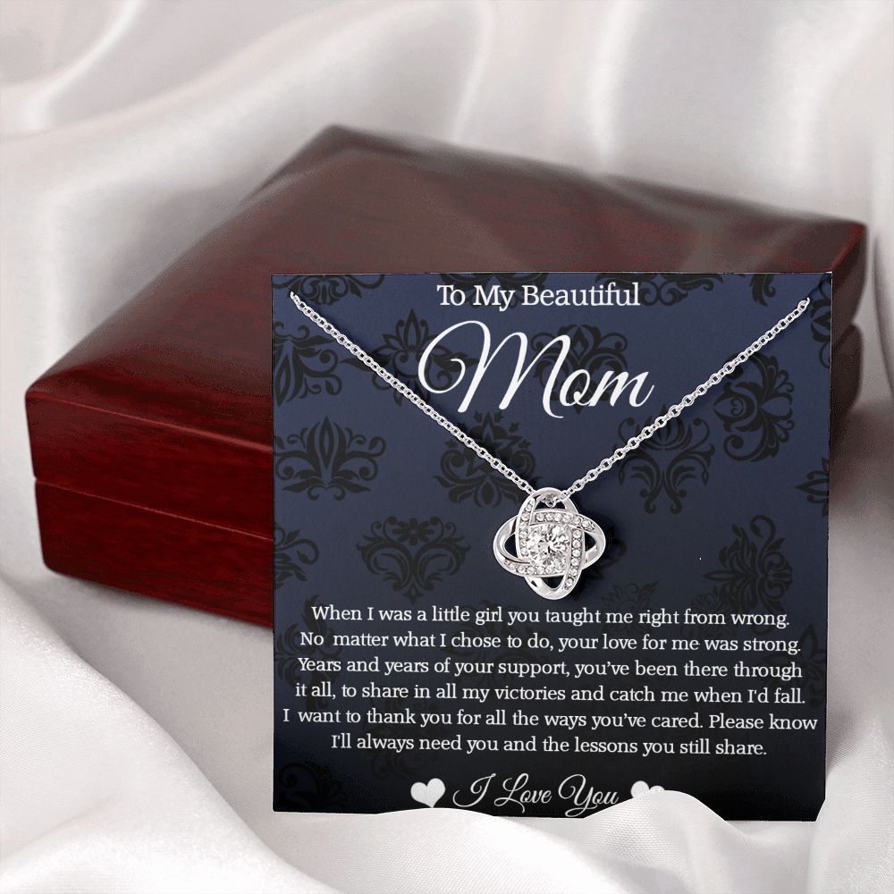 Boyfriend's Mom - for Everything - Great for Mother's Day, Christmas, Her Birthday, or As An Encouragement Gift 14K White Gold Finish / Standard Box