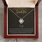 Graduation Love Knot Necklace