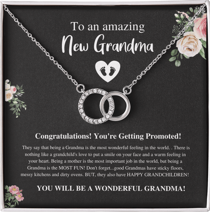 Grandma To Be - Perfect Pair Necklace