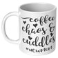 Coffee Chaos Cuddles New Mom - Coffee Mug