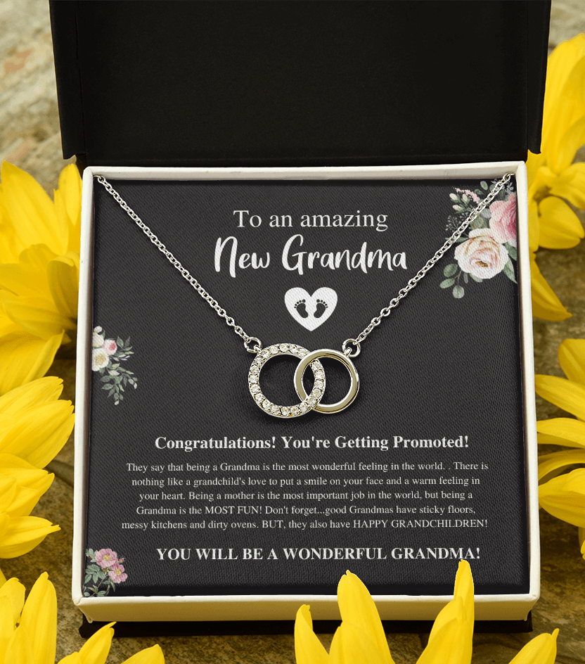 Grandma To Be - Perfect Pair Necklace