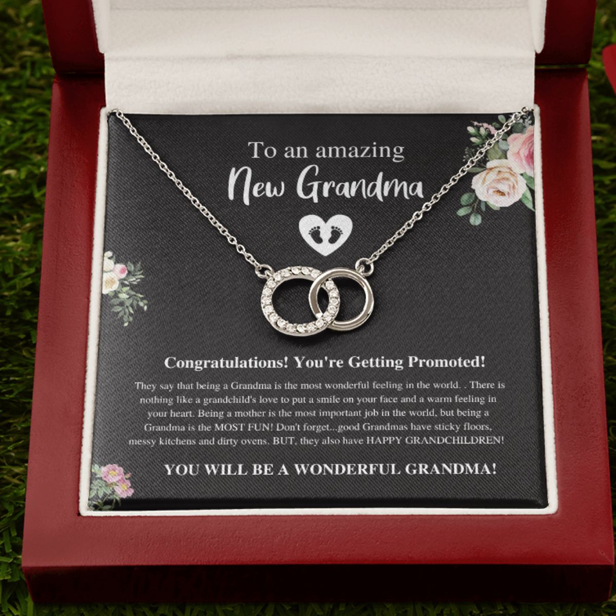 Grandma To Be - Perfect Pair Necklace