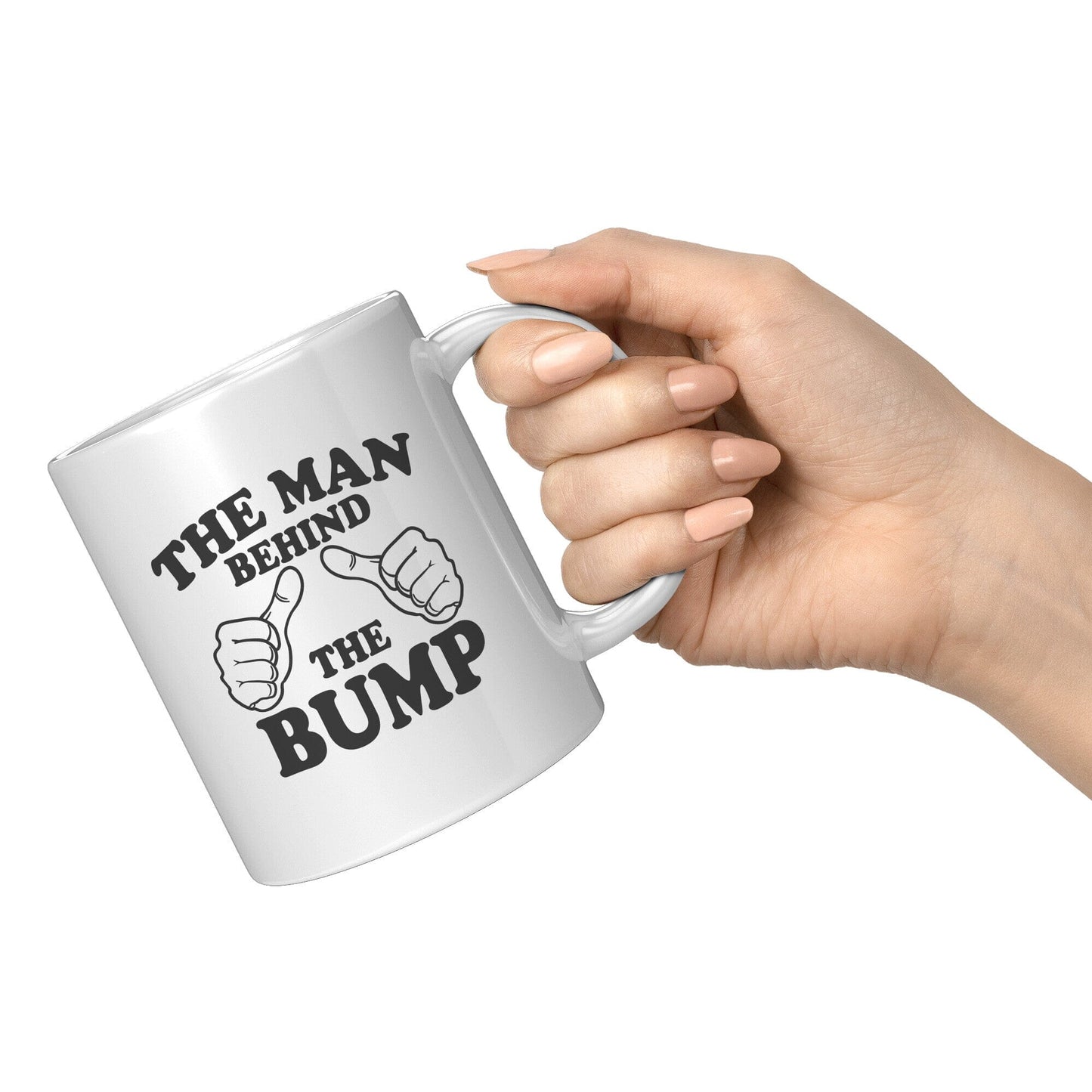 Man Behind The Bump - Coffee Mug
