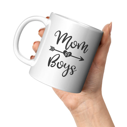 Mom Of Boys - Coffee Mug
