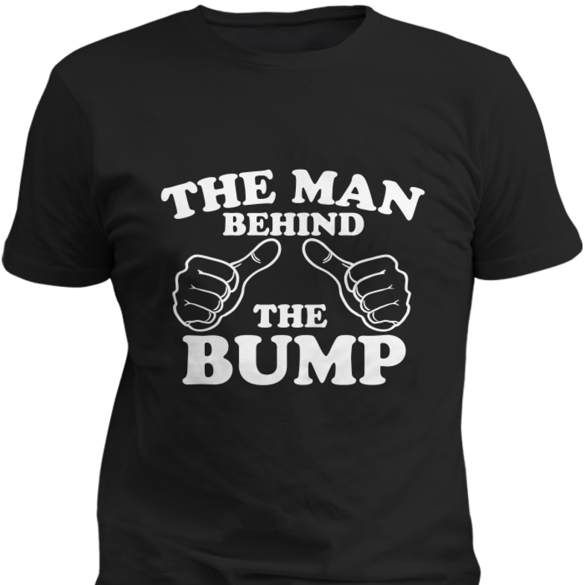 The Man Behind The Bump - Dad To Be Shirt – designs46