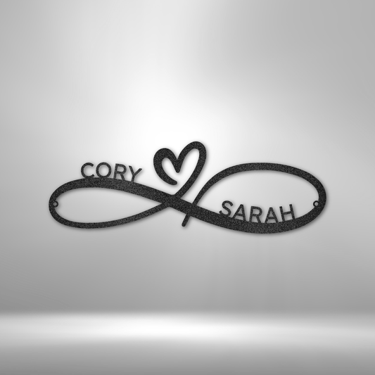 Infinity Hearts - Personalized