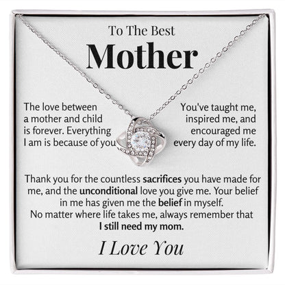 To The Best Mother - White