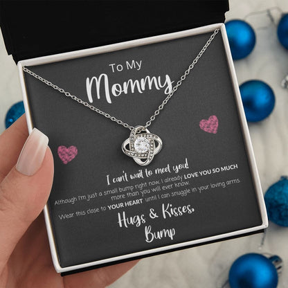 To My Mommy - Personalized Love Knot Message Card