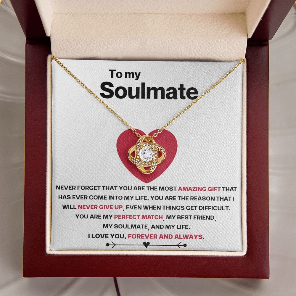 To My Soulmate - Red Heart