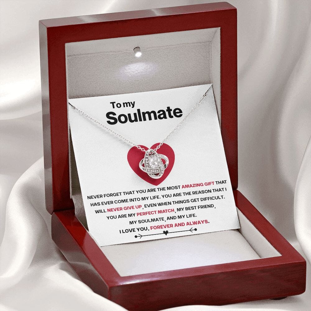 To My Soulmate - Red Heart