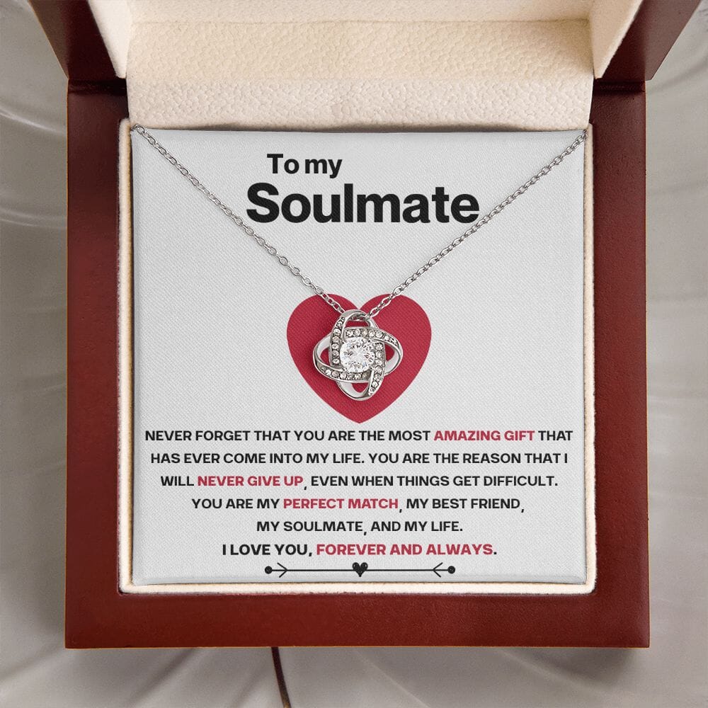 To My Soulmate - Red Heart