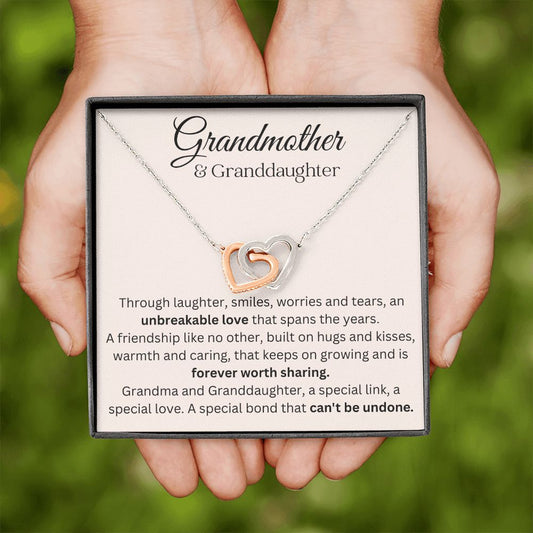 Grandmother and Granddaughter Unbreakable Bond - Tan